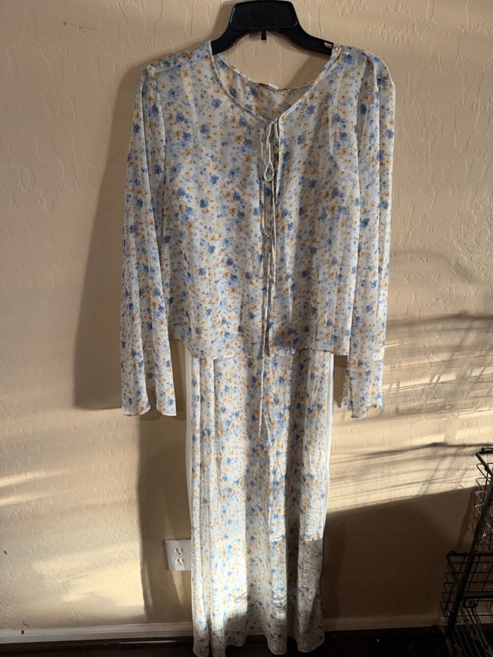 Chelsea & violet floral maxi dress